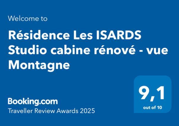 Residence Les Isards Studio Cabine Renove - Vue Montagne Font-Romeu-Odeillo-Via Εξωτερικό φωτογραφία
